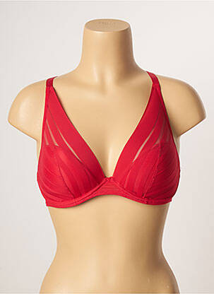 Soutien-gorge bretelle multi position haut soutien-gorge emboitant rouge PASSIONATA femme