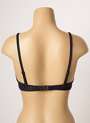 Haut de maillot de bain stretch haut soutien-gorge emboitant noir CHERRY BEACH femme