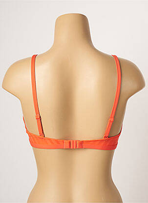 Haut de maillot de bain stretch haut soutien-gorge emboitant orange CHERRY BEACH femme