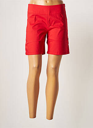Short taille normale taille normale rouge AVENTURES DES TOILES femme