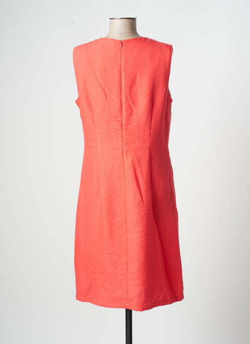Robe mi-longue orange DIANE LAURY femme
