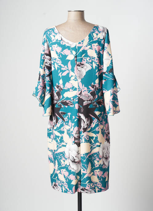 Robe mi-longue vert SPG WOMAN pour femme