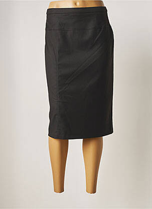 Jupe mi-longue doublure textile gris PAUPORTÉ femme