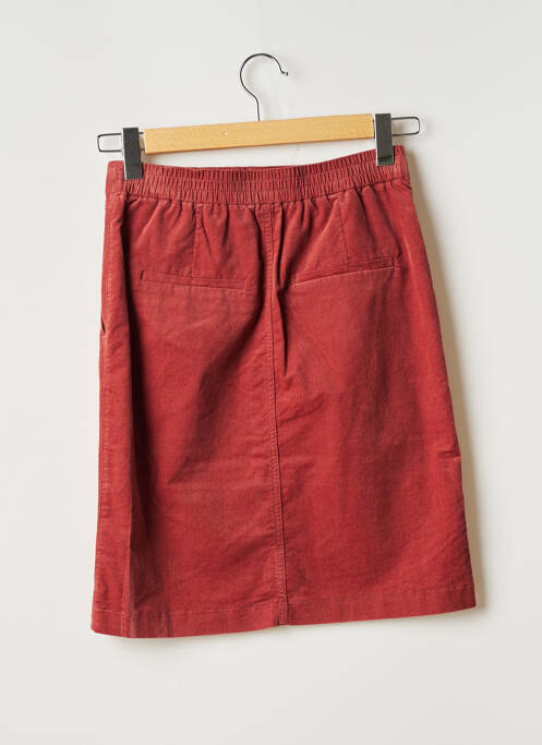 Jupe mi-longue coupe droite rouge ESPRIT femme