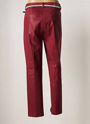 Pantalon chino rouge C'EST BEAU LA VIE pour femme seconde vue