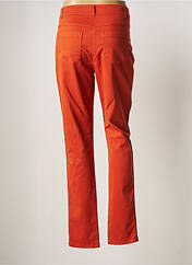 Pantalon slim orange PAUSE CAFE pour femme seconde vue
