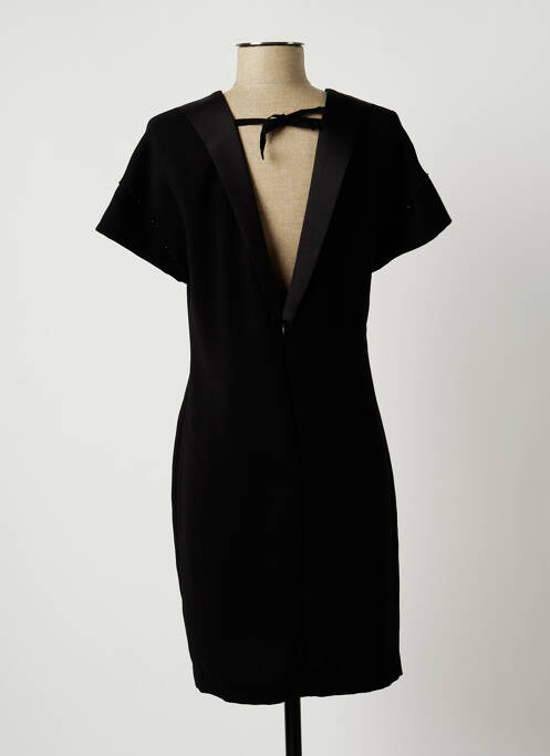 Robe mi-longue noir EVA KAYAN pour femme