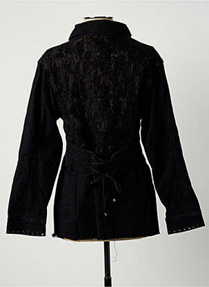 Veste casual poches noir EVA KAYAN femme