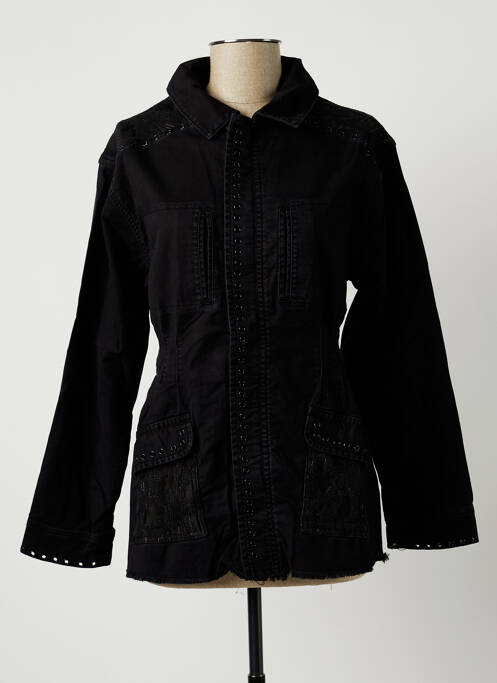 Veste casual poches noir EVA KAYAN femme