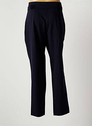 Pantalon droit stretch taille normale bleu EVA KAYAN femme