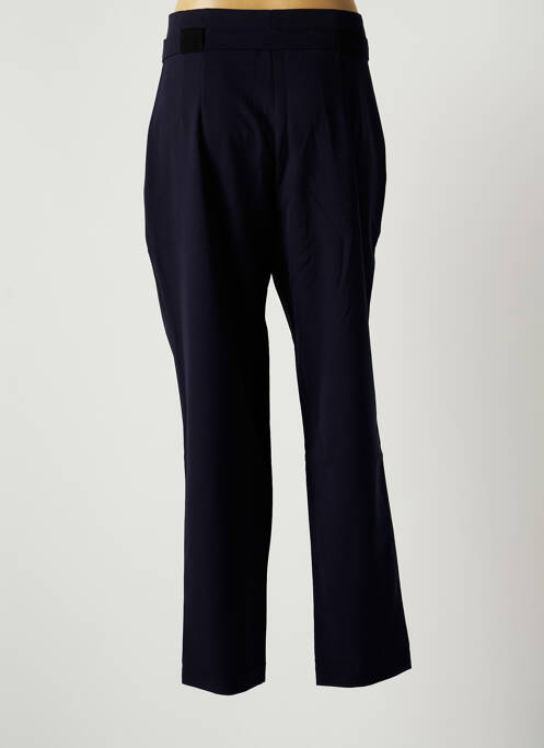 Pantalon droit stretch taille normale bleu EVA KAYAN femme