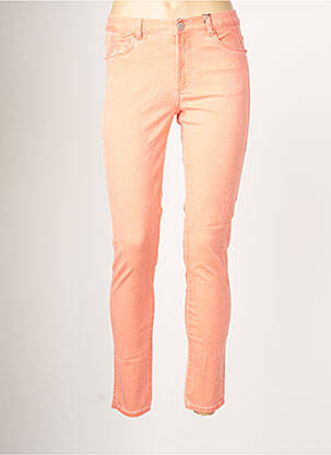 Jeans skinny taille normale taille normale orange EVA KAYAN femme