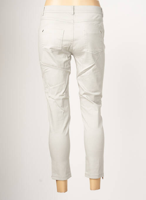 Pantalon 7/8 gris EVA KAYAN pour femme
