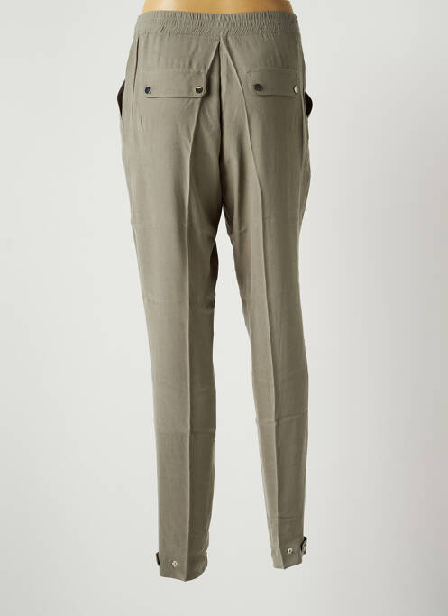 Pantalon droit vert EVA KAYAN pour femme