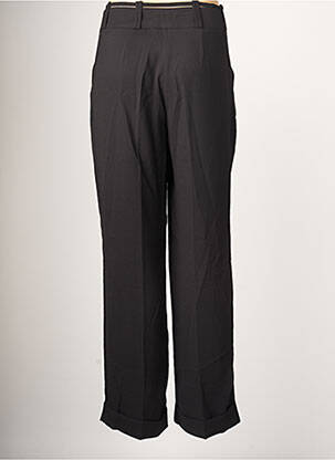 Pantalon droit stretch taille normale noir EVA KAYAN femme