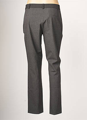 Pantalon droit stretch taille normale gris EVA KAYAN femme