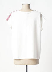 T-shirt blanc FREEMAN T.PORTER pour femme seconde vue