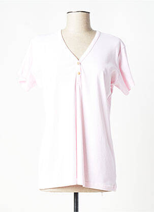 T-shirt rose MINDELO BAY pour femme