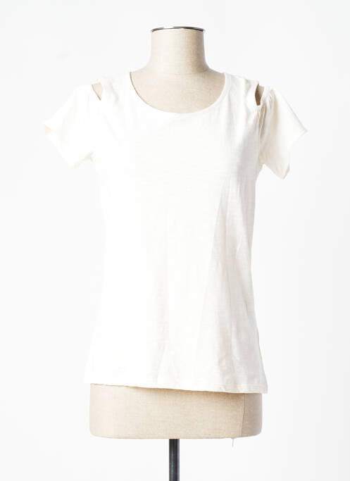 T-shirt beige LA FIANCEE DU MEKONG pour femme