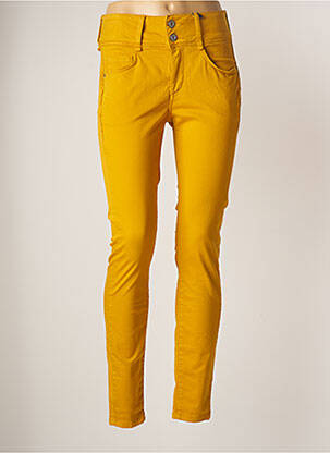 Pantalon slim jaune TIFFOSI pour femme
