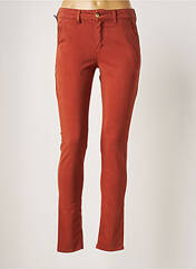 Pantalon chino orange COUTURIST pour femme seconde vue