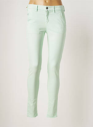 Pantalon chino vert COUTURIST pour femme
