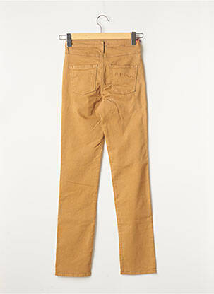 Pantalon slim stretch taille normale beige KANOPE femme