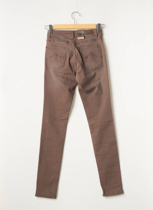 Pantalon slim marron PARA MI pour femme