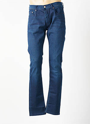 Jeans coupe droite bleu CHEFDEVILLE pour homme
