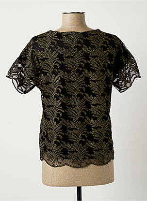 Top manches courtes manches courtes noir VERO MODA femme
