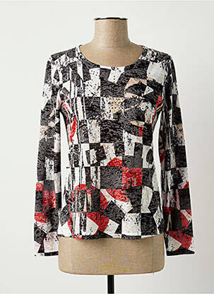 T-shirt manches longues manches longues gris DIANE LAURY femme