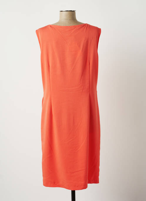 Robe mi-longue orange JULIE GUERLANDE pour femme