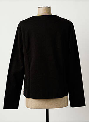 Veste casual col rond noir DIANE LAURY femme