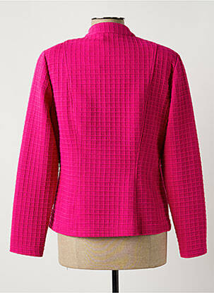 Veste casual epaulette rose FRANK WALDER femme