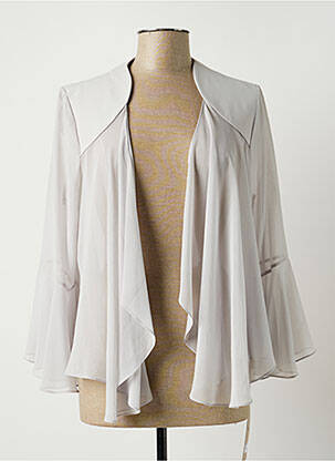 Veste casual manches longues gris MICHAELA LOUISA femme