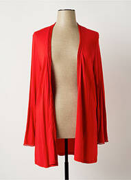 Veste casual manches longues rouge CHALOU femme