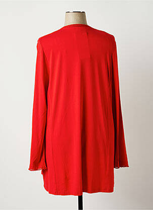 Veste casual manches longues rouge CHALOU femme