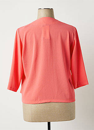 Veste chic tissage crêpe rose NIKI PARIS femme