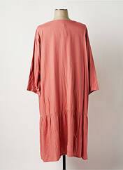 Robe longue rose CISO pour femme seconde vue