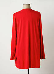 Veste casual rouge CHALOU pour femme seconde vue