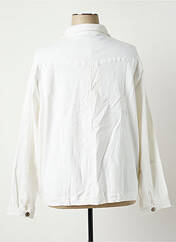 Veste en jean blanc AGATHE & LOUISE pour femme seconde vue
