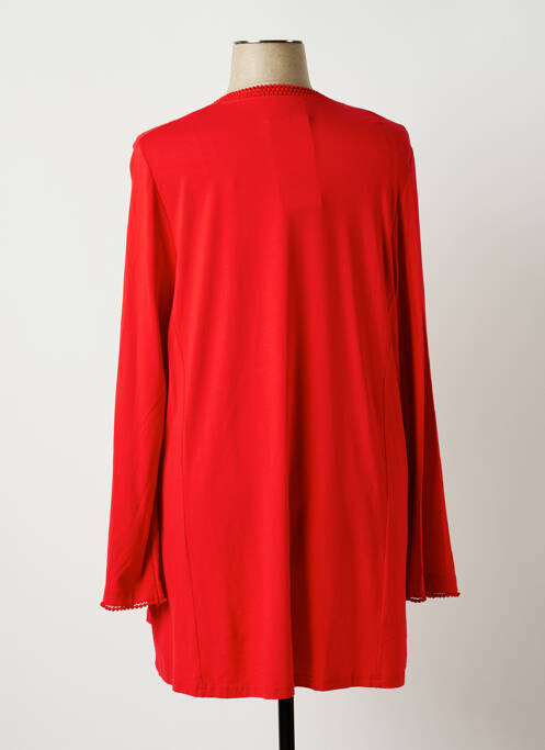 Veste casual rouge CHALOU pour femme