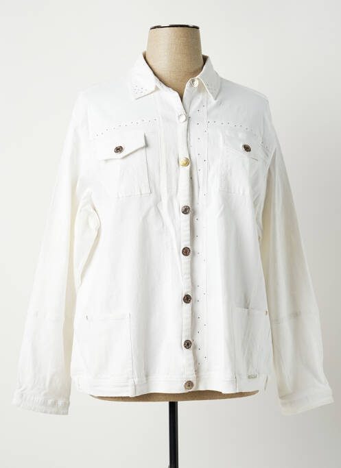 Veste en jean blanc AGATHE & LOUISE pour femme