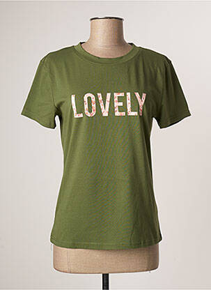 T-shirt vert LOFTY MANNER pour femme