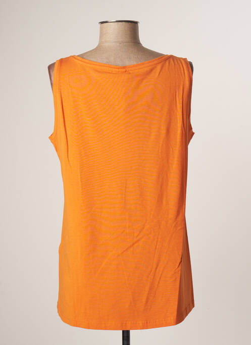 Débardeur orange CISO pour femme