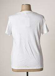 T-shirt blanc MARBLE pour femme seconde vue