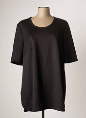 T-shirt noir CHIFFON DE PARIS pour femme seconde vue