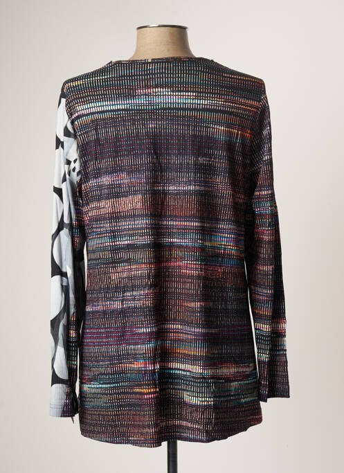 T-shirt gris SEMPRE PIU BY CHALOU pour femme