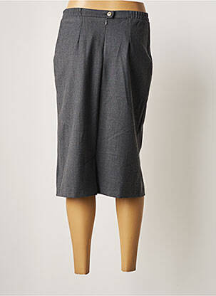 Jupe mi-longue stretch gris GRIFFON femme