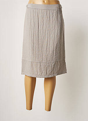 Jupe mi-longue coupe évasée gris DIANE LAURY femme